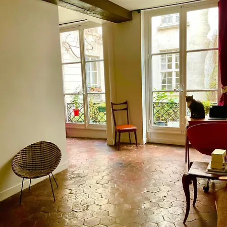 Appartement Bel Ancien Sur Cour Verdoyante *